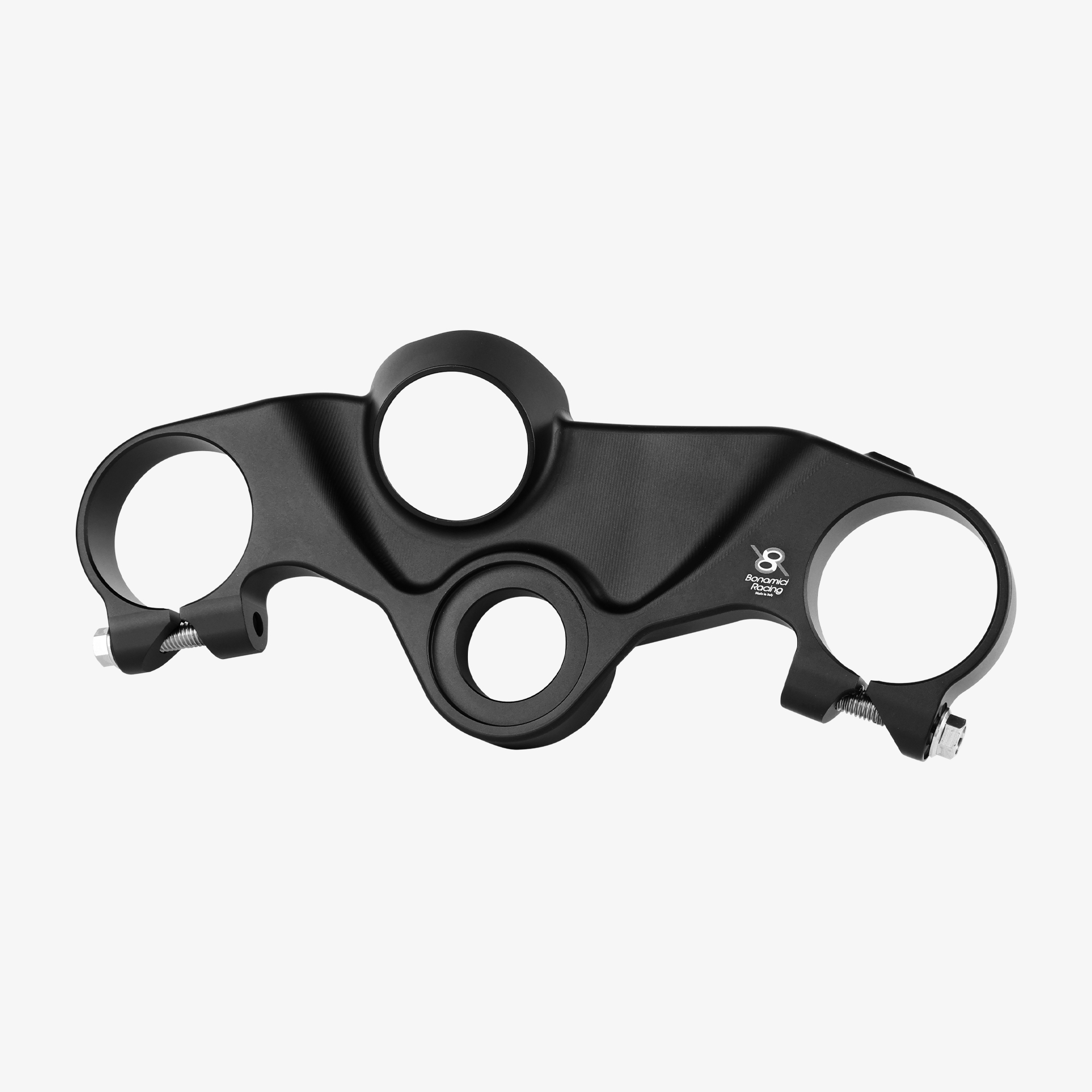 Bonamici Racing Aluminium Top Triple Clamp for the Kawasaki ZX-6R "Street" 2020-2025 Bonamici Racing Aluminium Top Triple Clamp for the Kawasaki ZX-6R "Street" 2020-2025